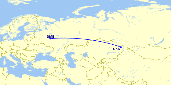 S7: прямые рейсы из Москвы в Казахстан